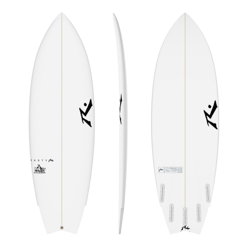 Rusty Boards Rusty Heckler Alternative Fish Surfboard | Shop now - Rusty Surfboards ...