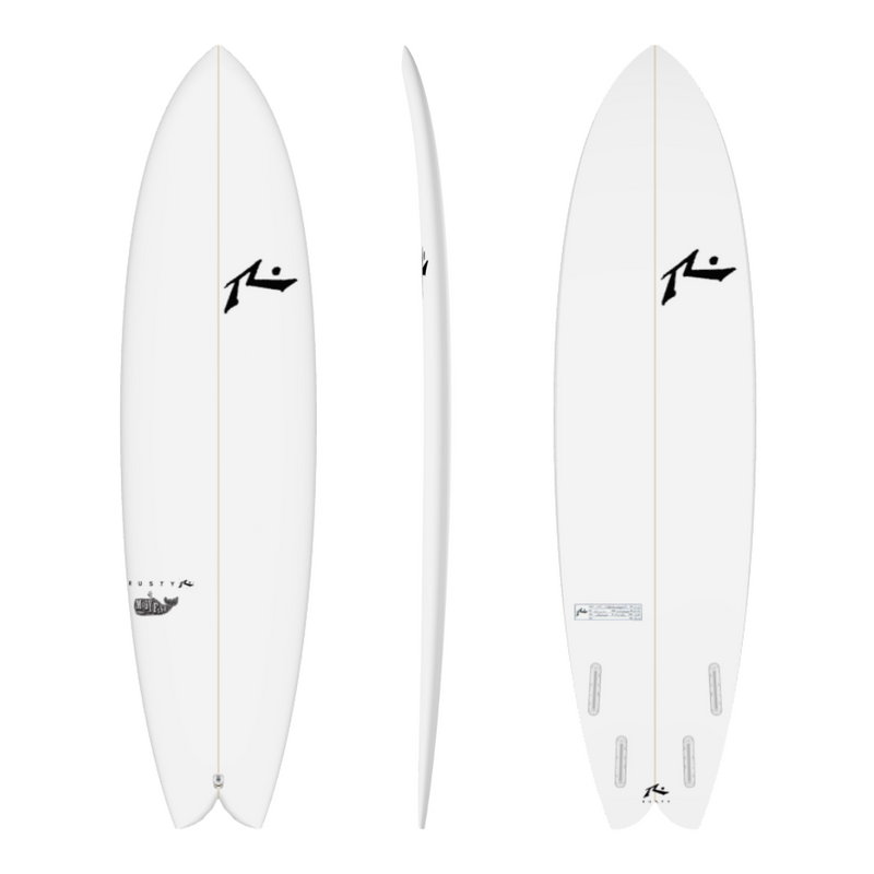 Rusty Boards Rusty Moby Fish Mid Length Surfboard | Shop now - Rusty Surfboards Europe