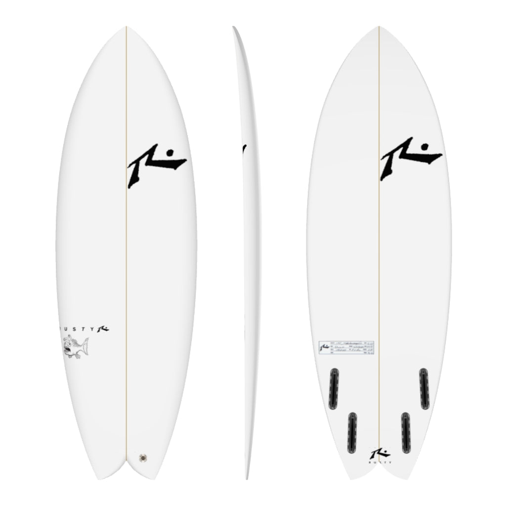 Hybrid shop fish surfboard